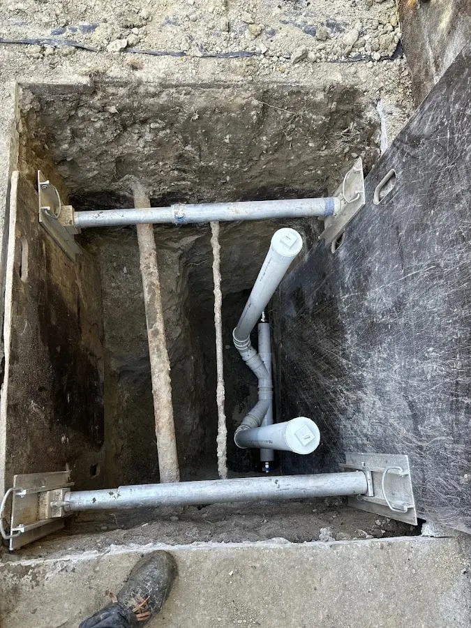 Experienced plumber completing Gas Line Repair work in Prosper